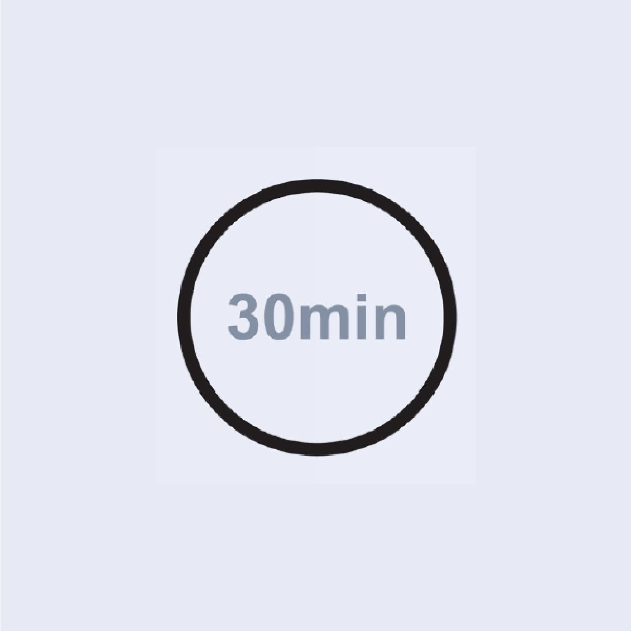 Artboard 1 copy 2 Behandlung nur 30 Minuten