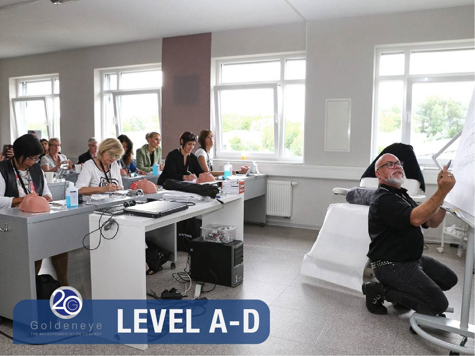 Ausbildung zum Goldeneye Pigmentist© “Level A-D” vom Neueinsteiger bis zum Profi