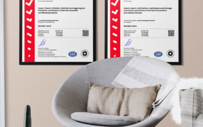 Wir sind ISO 9001 zertifiziert!