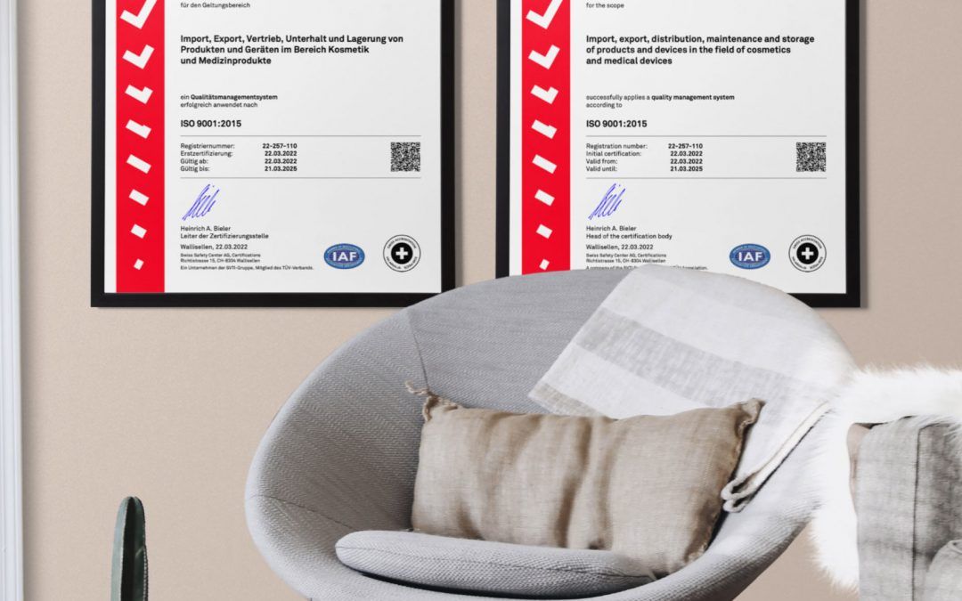 Wir sind ISO 9001 zertifiziert!