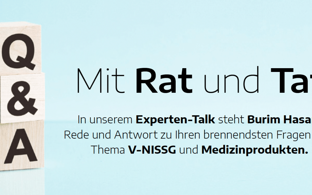 Experten-Talk V-NISSG und Medizinprodukten