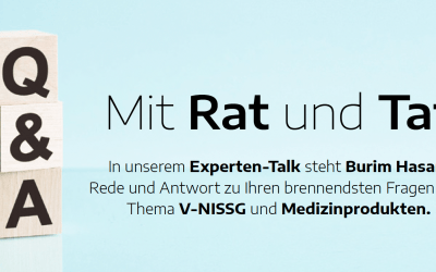 Experten-Talk V-NISSG und Medizinprodukten