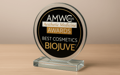 BIOJUVE® als Bestes Kosmetikprodukt des Jahres bei der AMWC 2025 in Monaco ausgezeichnet